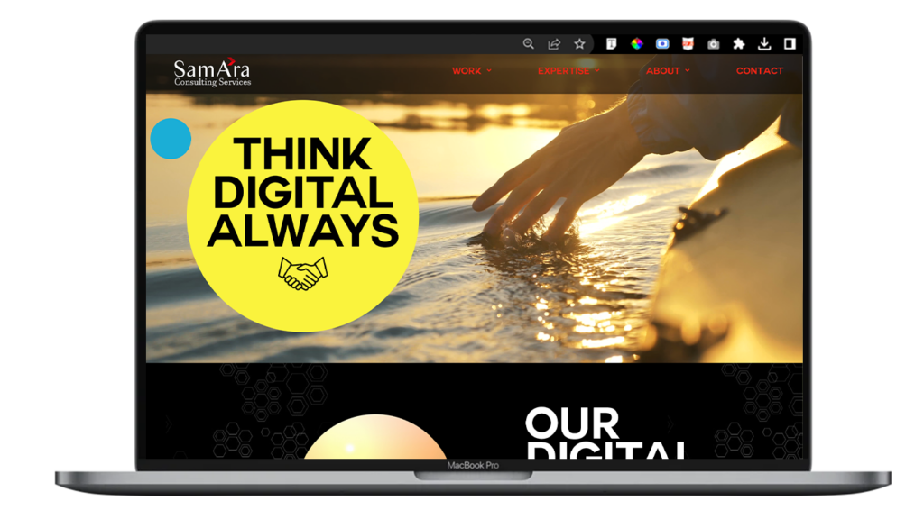 Samara Consulting Services Digital Marketing Agency website design 102 Portfolio SAMARA CONSULTING SERVICES
