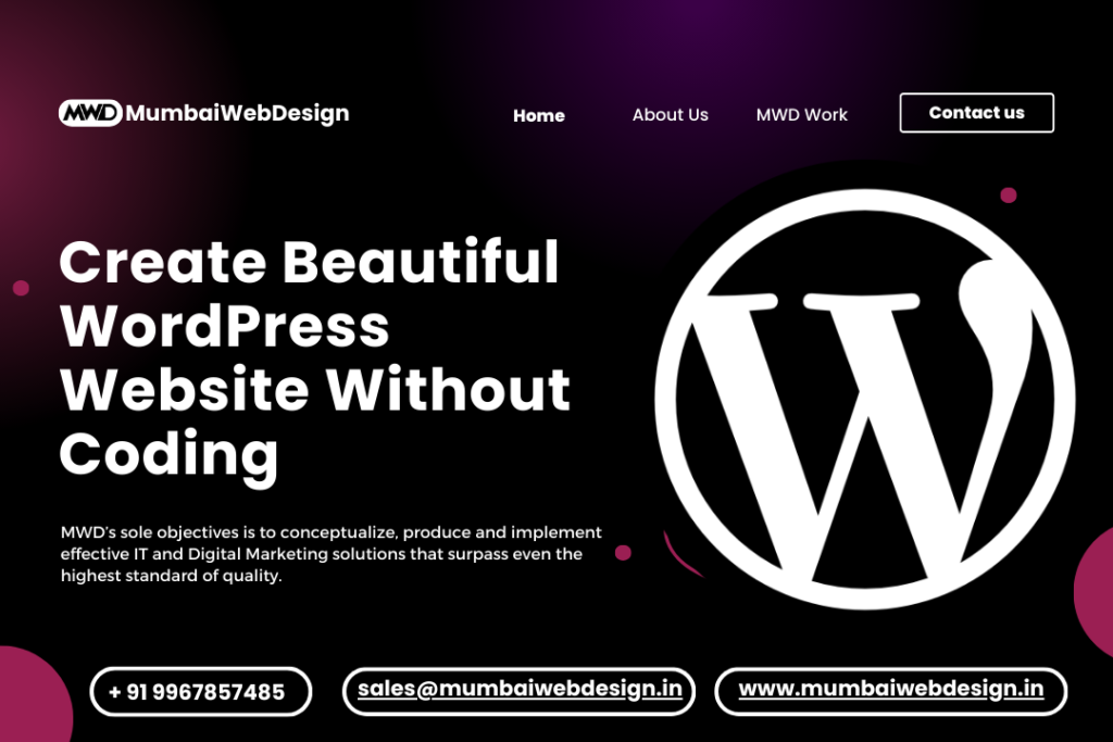 wordpress Website mwd