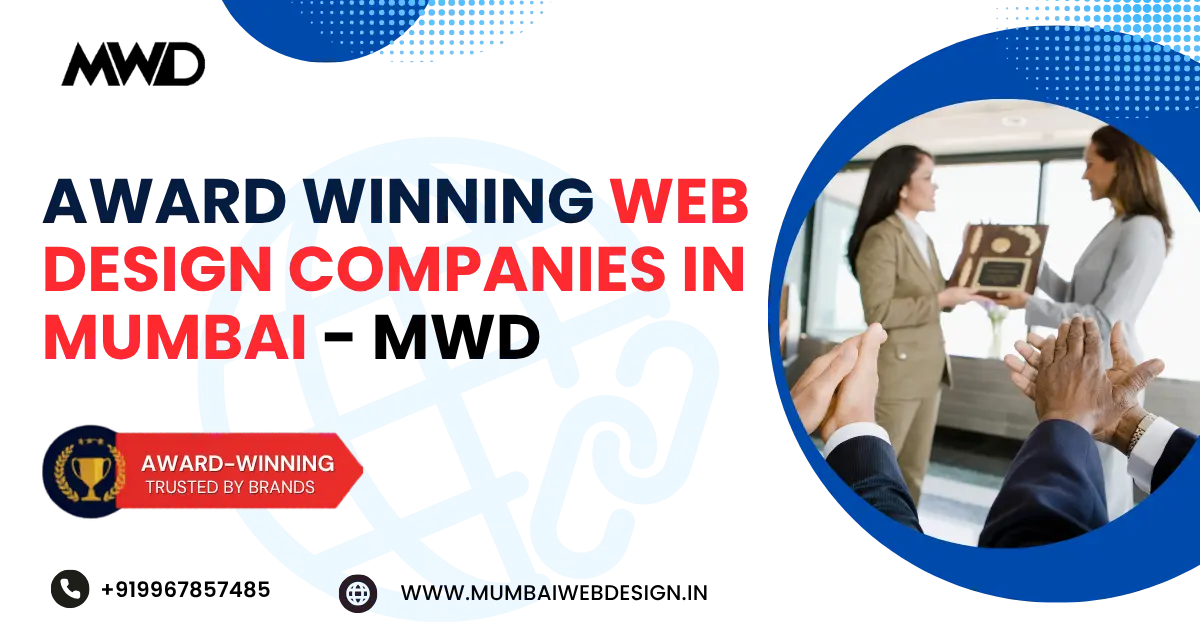 Award Winning Web Design Companies in Mumbai - MWD