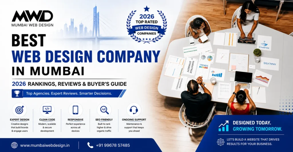 Best Web Design Company in Mumbai 2026 Rankings